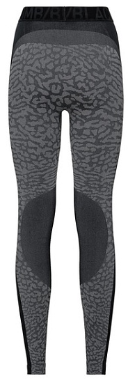 Кальсоны женские Odlo Blackcomb Long Черный/Серый - Фото 2 большая