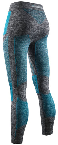 Кальсоны женские X-Bionic Energy Accumulator 4.0 Melange Dark Grey Melange/Water Green - Фото 2 большая