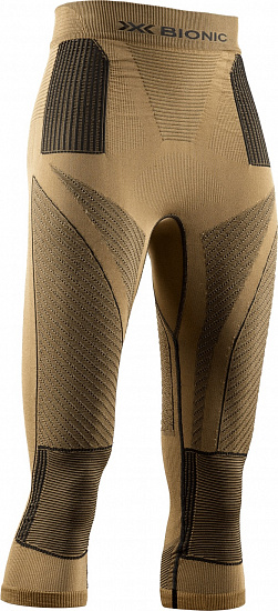 Кальсоны женские X-Bionic Radiactor 4.0 3/4 Gold/Black - Фото 1 большая