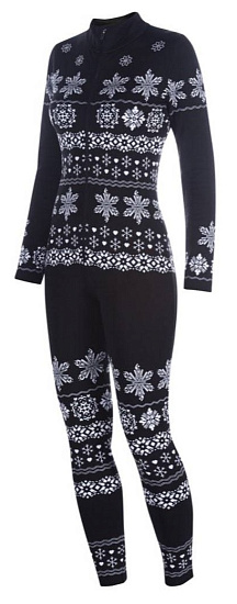 Комбинезон женский Newland Lisa Black/White - Фото 1 большая