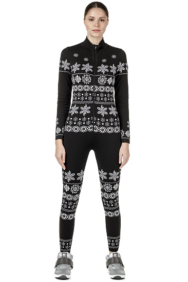 Комбинезон женский Newland Lisa Black/White - Фото 4 большая