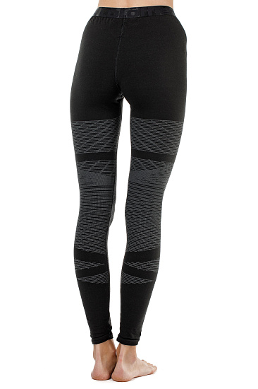 Комплект термобелья женский Loffler Hybrid Black - Фото 12 большая