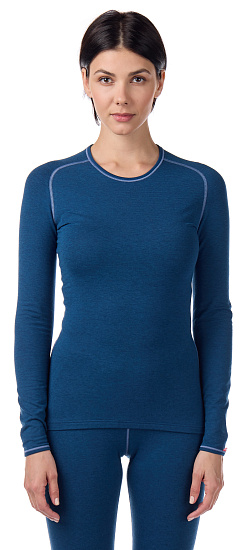 Комплект термобелья женский Loffler Warm Deep Water - Фото 3 большая