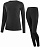 Комплект женский Loffler Transtex Merino Black - Фото 1 малая