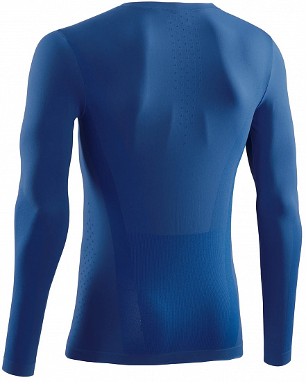 Лонгслив мужской CEP C84BTM Cold Weather Base Blue - Фото 3 большая