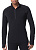 Футболка мужская Icebreaker Zone LS Half Zip Black/Monsoon - Фото 2 малая