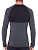 Футболка мужская Icebreaker 200 Zone LS Crewe Jet Hthr/Black - Фото 3 малая