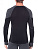 Футболка мужская Icebreaker 260 Zone LS Crewe Jet Hthr/Black - Фото 3 малая