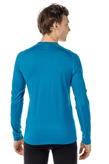 Футболка мужская Icebreaker 200 Oasis Deluxe Raglan LS Crewe La Meije Alpine - Фото 4 большая