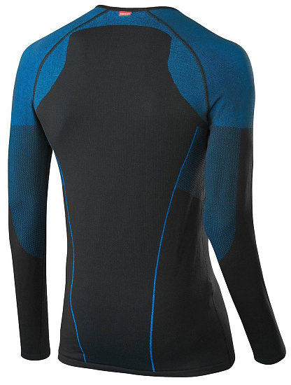 Футболка мужская Loffler Hybrid Черно-Син. - Фото 2 большая