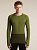 Лонгслив мужской Icebreaker ZoneKnit 200 Dk Loden/Sphagnum/Cb - Фото 2 малая