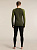 Лонгслив мужской Icebreaker ZoneKnit 200 Dk Loden/Sphagnum/Cb - Фото 3 малая