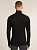 Лонгслив мужской Icebreaker 200 ZoneKnit Hz Black - Фото 3 малая