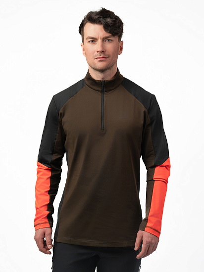 Пулон мужской Bogner Fire+Ice Berkan Chocolate/Neon Orange - Фото 3 большая