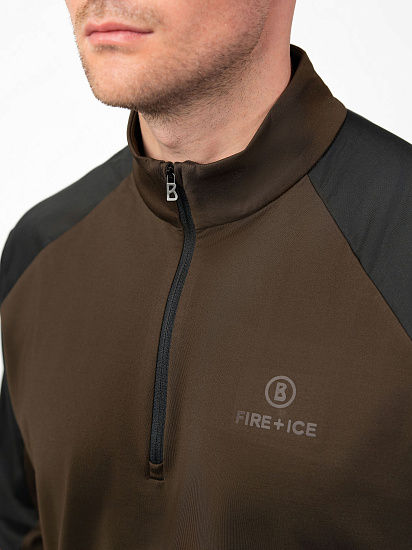 Пулон мужской Bogner Fire+Ice Berkan Chocolate/Neon Orange - Фото 5 большая