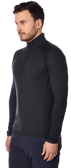 Лонгслив мужской Kjus Feel HZ Black - Фото 3 большая