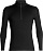 Лонгслив мужской Icebreaker 260 Tech Half Zip Black - Фото 1 малая