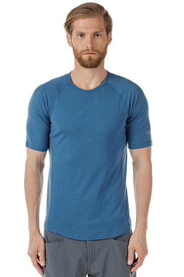 Футболка мужская Icebreaker 150 Zone SS Thunder/Monsoon - Фото 2 большая