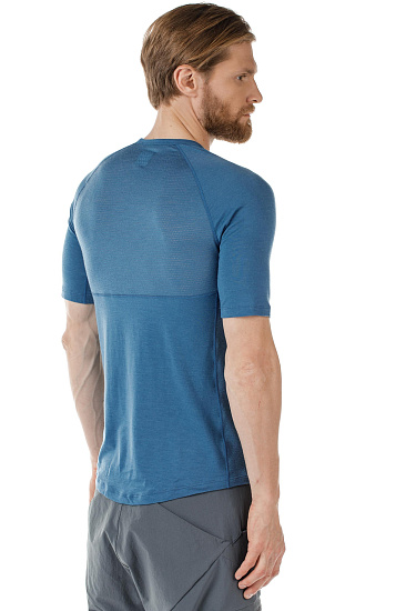 Футболка мужская Icebreaker 150 Zone SS Thunder/Monsoon - Фото 4 большая