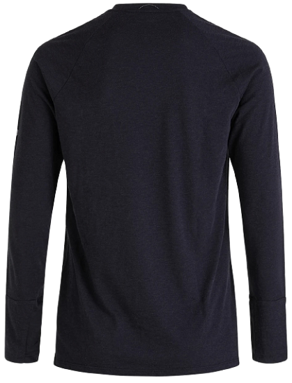 Футболка мужская Peak Performance Wool Blend LS Black - Фото 5 большая