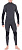 Футболка мужская Icebreaker 260 Zone LS Half Zip Jet Hthr/Black - Фото 4 малая