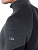 Футболка мужская Icebreaker 260 Zone LS Half Zip Jet Hthr/Black - Фото 6 малая