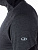 Футболка мужская Icebreaker 260 Zone LS Half Zip Hood Jet Hthr/Black - Фото 6 малая