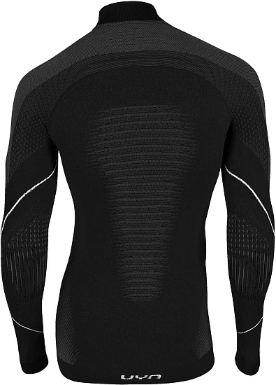 Футболка мужская UYN Evolutyon Uw Slturtle Neck Blackboard/ Anthracite/White - Фото 9 большая