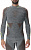 Лонгслив мужской UYN Ambityon Uw Sl Melange Turtle neck Black Melange/Orange/Yellow - Фото 1 малая