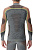 Лонгслив мужской UYN Ambityon Uw Sl Melange Turtle neck Black Melange/Orange/Yellow - Фото 2 малая