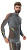 Лонгслив мужской UYN Ambityon Uw Sl Melange Turtle neck Black Melange/Orange/Yellow - Фото 3 малая