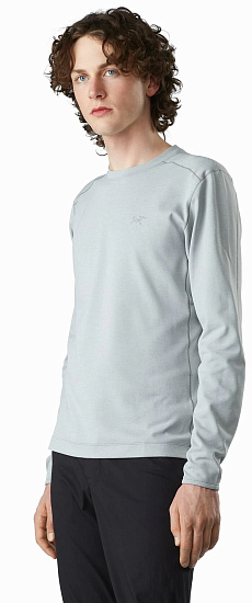 Лонгслив мужской Arcteryx Motus AR Crew LS Pixel Heather - Фото 2 большая