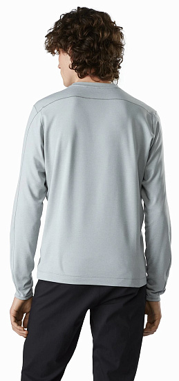 Лонгслив мужской Arcteryx Motus AR Crew LS Pixel Heather - Фото 3 большая