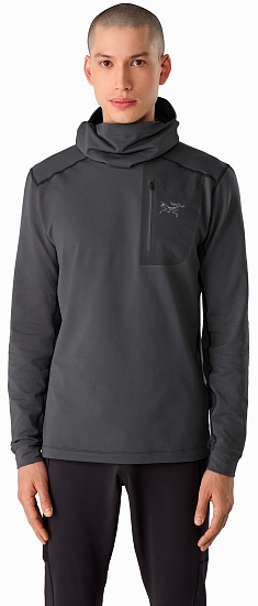 Куртка мужская Arcteryx Rho LT Hoody Glitch - Фото 3 большая