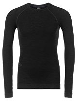 Лонгслив мужской UYN Cashmere Biotech Uw Ls  Grey Rock/Black