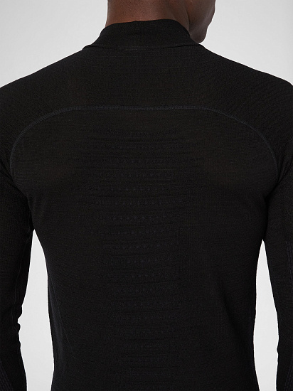 Лонгслив мужской UYN Evolutyon Biotech Uw Ls Turtle Neck Black - Фото 7 большая