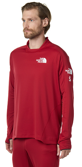 Лонгслив The North Face Summit Advanced Mountain Kit L1 Cardinal Red - Фото 2 большая