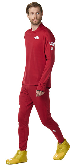Лонгслив The North Face Summit Advanced Mountain Kit L1 Cardinal Red - Фото 5 большая