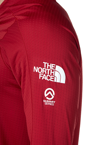 Лонгслив The North Face Summit Advanced Mountain Kit L1 Cardinal Red - Фото 7 большая