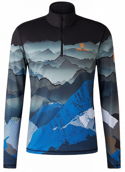 Лонгслив мужской Bogner Fire+Ice Pascal Multicolor - Фото 1 большая