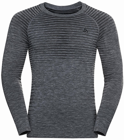 Футболка мужская Odlo Performance Light LS Серый Меланж - Фото 1 большая