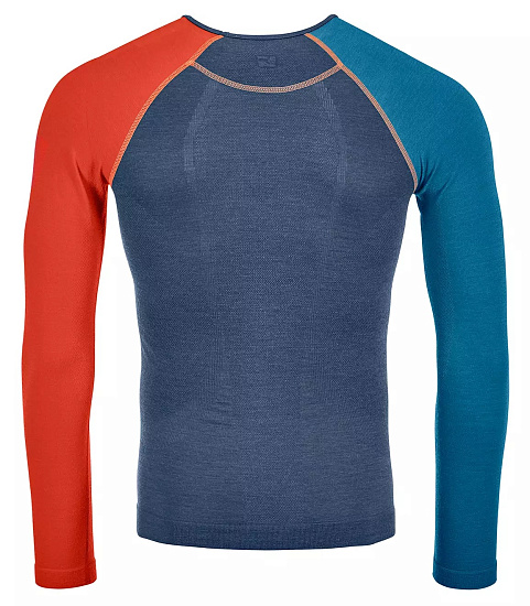 Футболка мужская Ortovox 120 Comp Light Ls Night Blue - Фото 2 большая