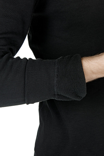 Футболка мужская Odlo Warm Black - Фото 4 большая