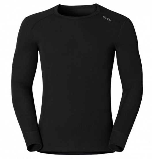 Футболка мужская Odlo Warm Black - Фото 1 большая
