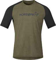 Футболка мужская Norrona Fjora Equaliser Lightweight Olive Night