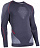 Футболка мужская UYN Evolutyon Uw Lg_Sl Charcoal/White/Red - Фото 3 малая
