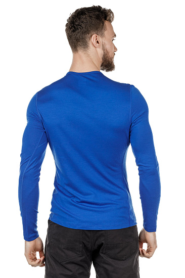 Футболка мужская Icebreaker 200 Oasis LS Crewe Single Line Ski Surf - Фото 3 большая