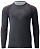Лонгслив мужской UYN Evolutyon Comfort Uw Lg_Sl. Charcoal/White/Red - Фото 1 малая