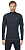 Лонгслив мужской Odlo Active X-Warm Eco Half Zip Black - Фото 4 малая