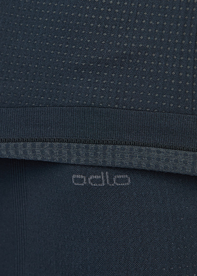 Пулон мужской Odlo Performance Warm Eco Черный/Графитовый серый - Фото 9 большая